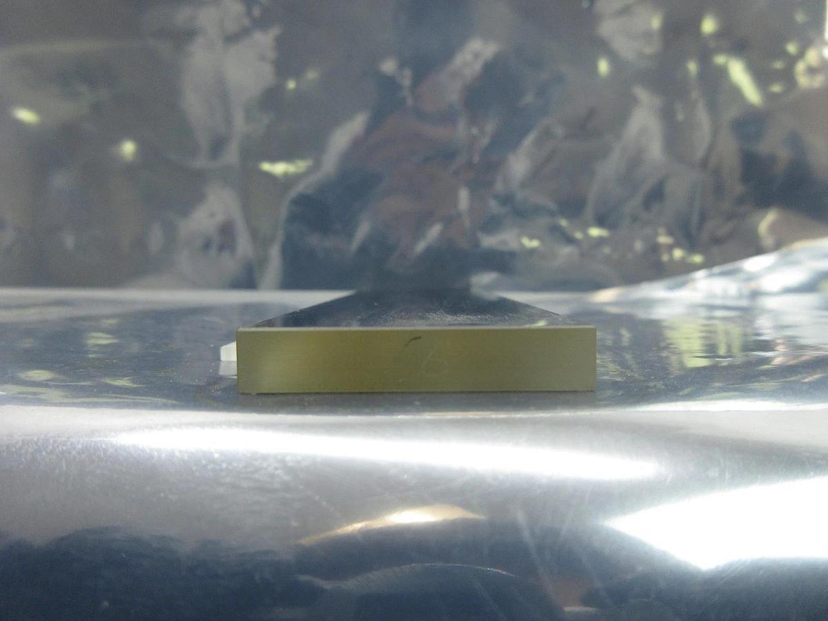 Used Nikon 4G746-201 Wafer Stage Fiducial Plate NSR System Used Working
