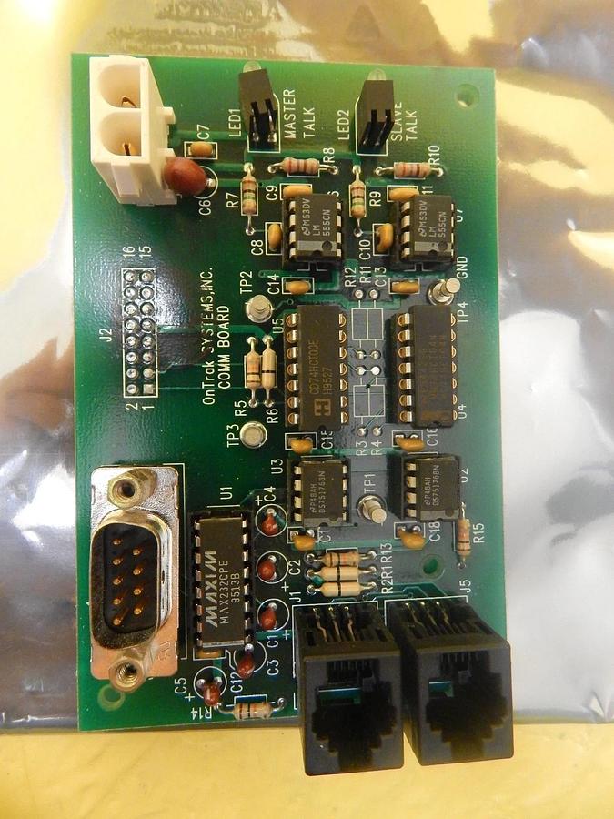 Used OnTrak Systems 22-8875-003 COMM Board PCB Used Working