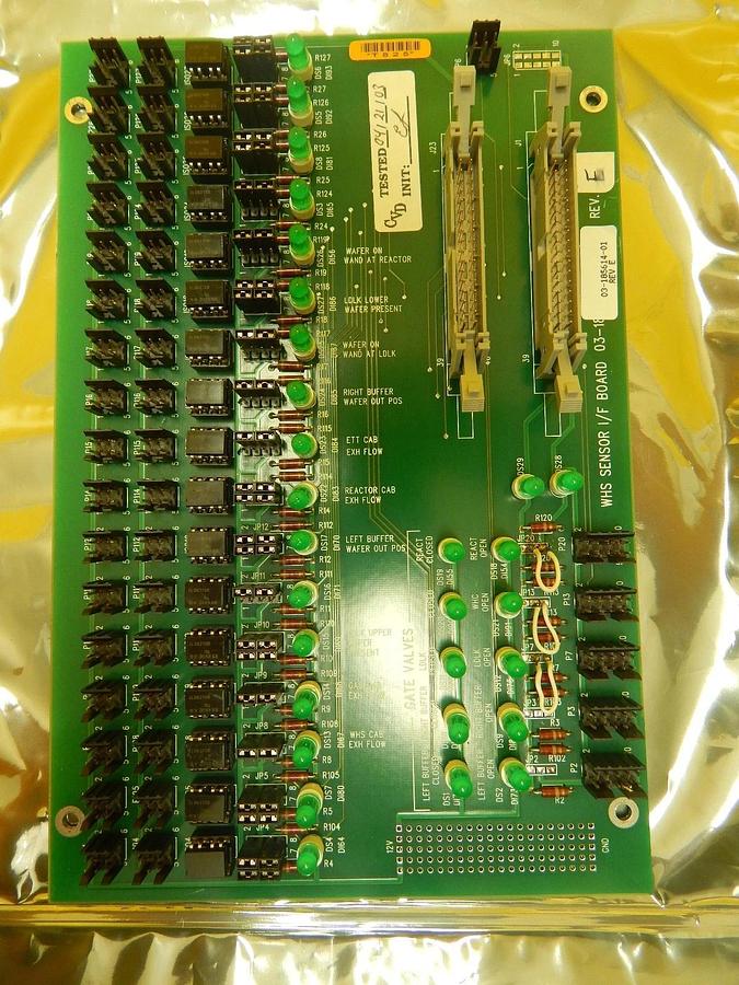 Used ASM 03-185614-01 WHS Sensor I/F Board PCB 16-186980D01 Epsilon 3000 Used Working