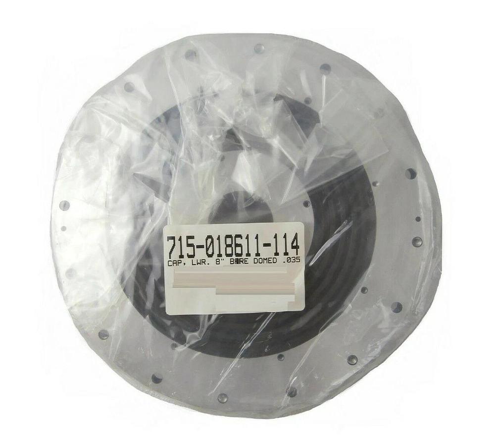 Refurbished Lam Research 715-018611-114 8" Bare Domed .035 Lower Cap Refurbished