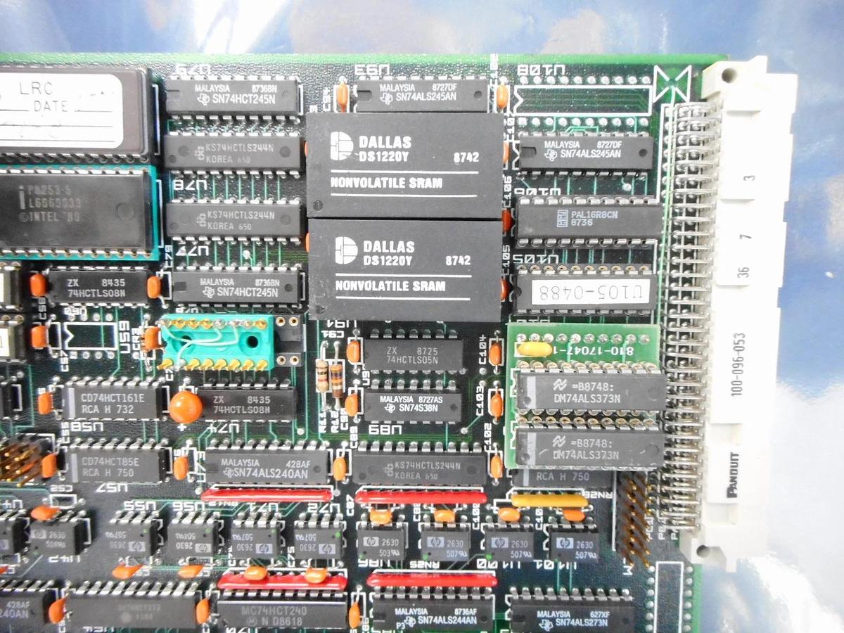 Used Lam Research 810-17031-1 Processor PCB Card 810-17052-9 ADIO-9 Untested AS-IS