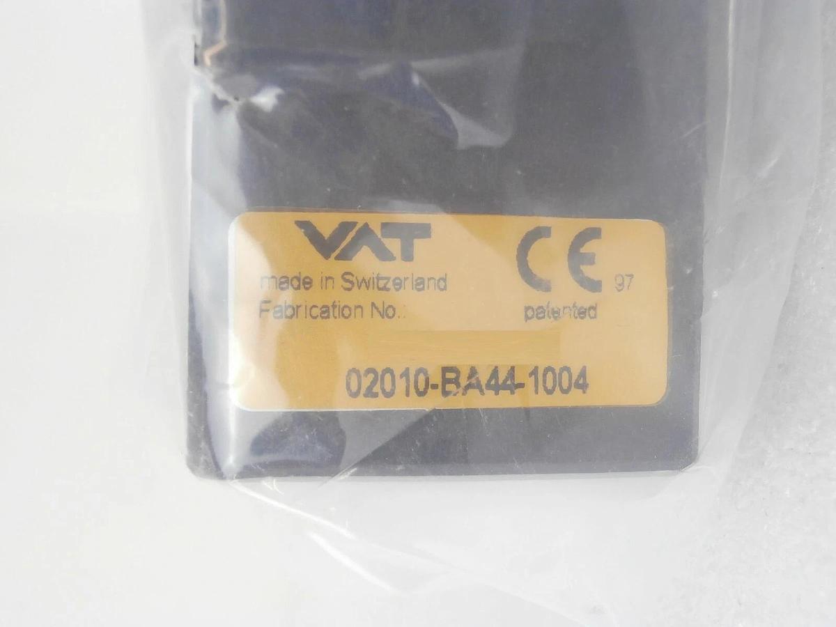 VAT 02010-BA44-1004 Rectangular Gate Valve MONOVAT Series 02 New Surplus