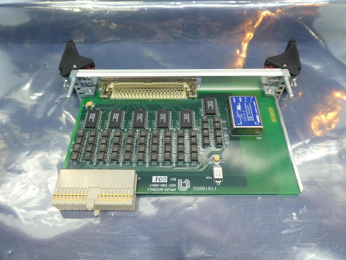 Used AMAT Applied Materials 0190-05647 Serial Module PCB Card Working Surplus