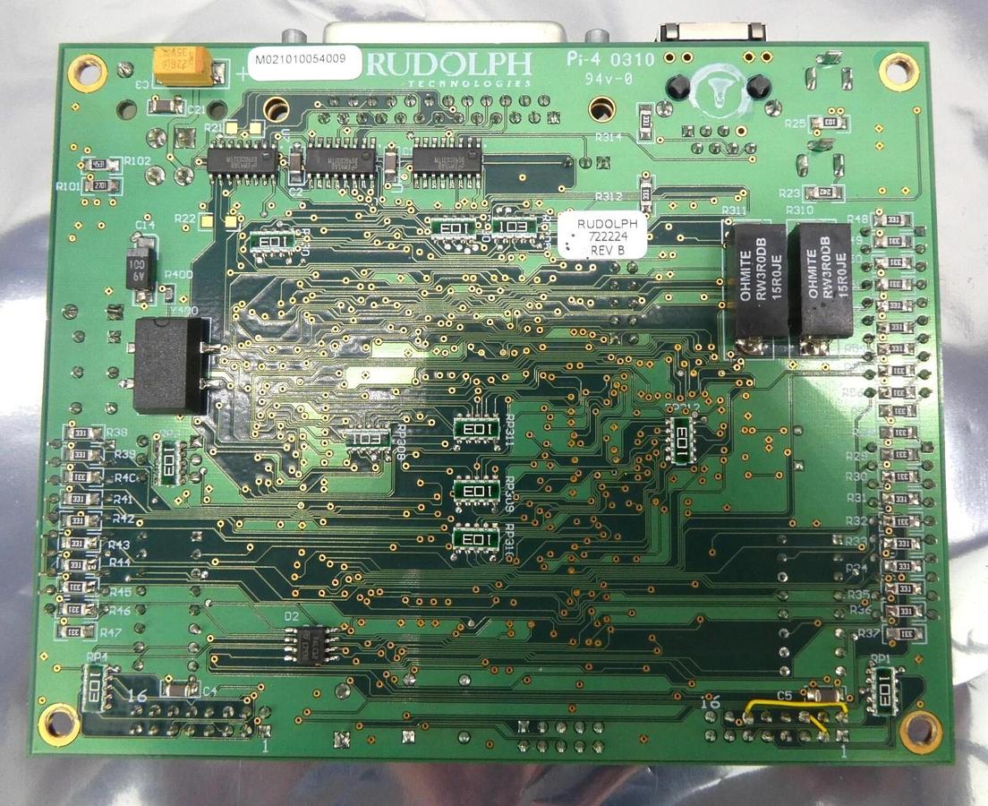 Used Rudolph Technologies 722223 NGT Turret/Filter/Diode PCB Assembly Working Spare
