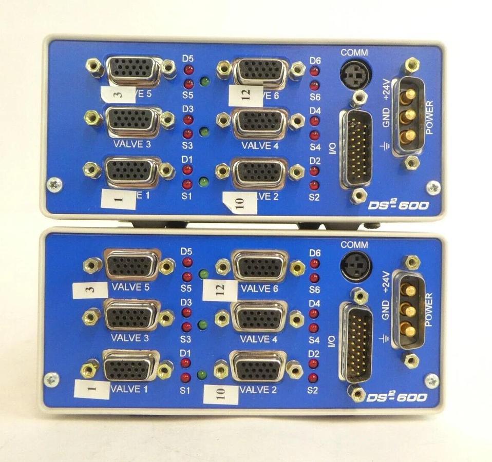 Used Integrated Designs 4-001-002 Digital Valve Controller DS2-600 Lot of 4 Working