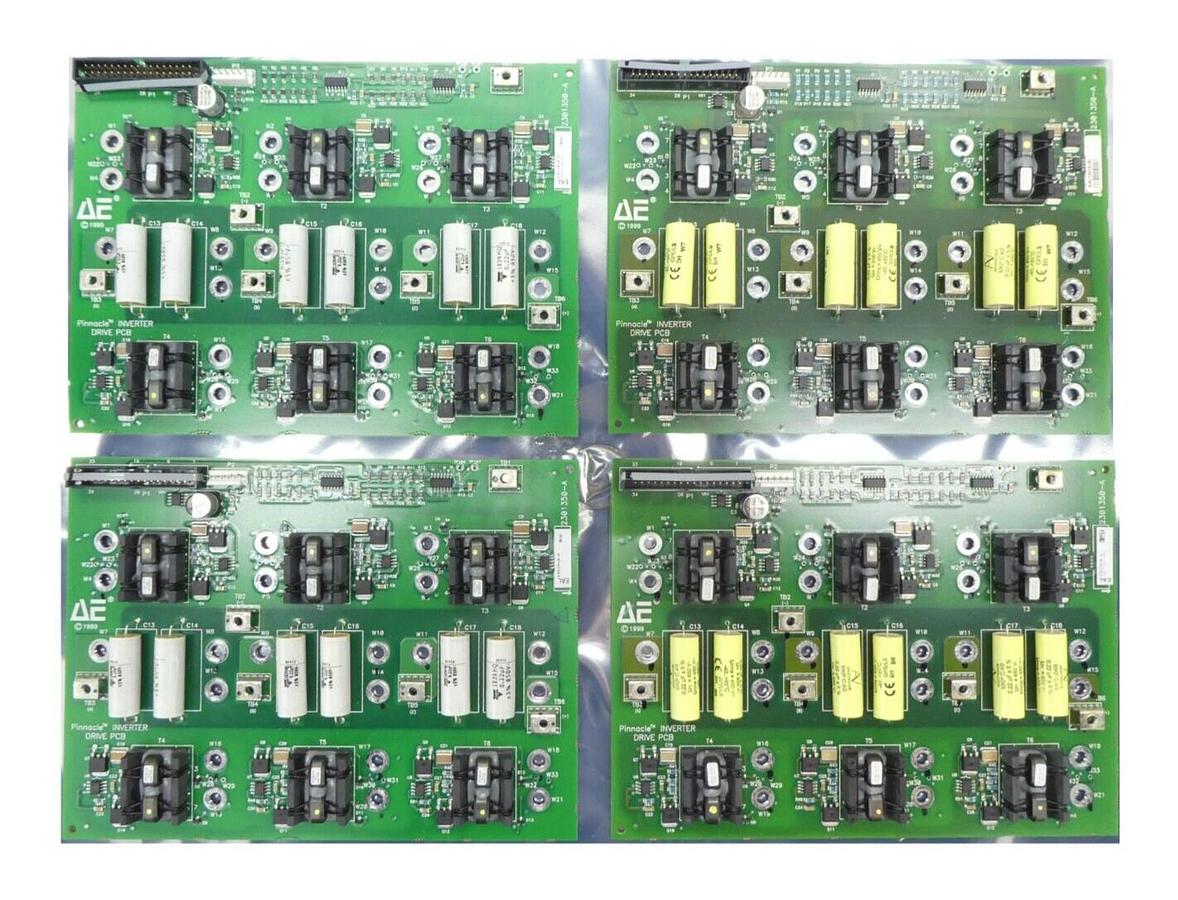 Used AE Advanced Energy 2301350-A Pinnacle Inverter Drive PCB 1301918 Lot of 4 Spare