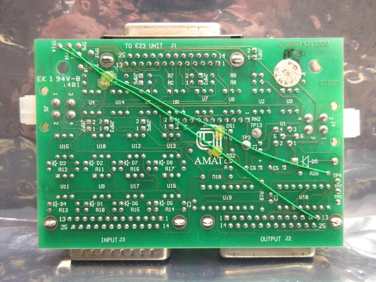 Used AMAT Applied Materials 30614310 E23 INT. Board PCB SEMVision cX Defect Used