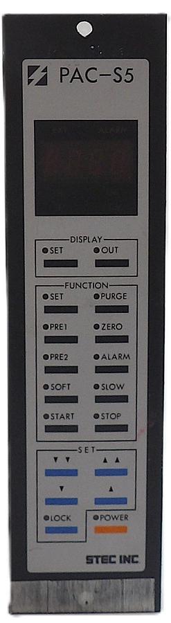 Used STEC Inc PAC-S5 Mass Flow Meter Controller Working Surplus
