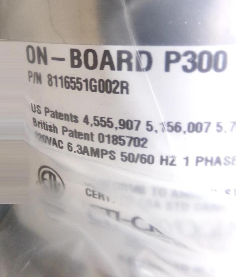 Refurbished CTI-Cryogenics 8116551G002R On-Board P300 Cryopump OEM Refurbished