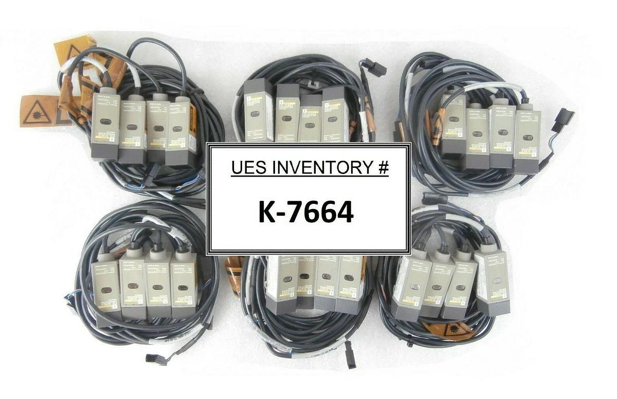 Used Omron E3L-2LRC4 Photoelectric Switch Reseller Lot of 24 Working Surplus