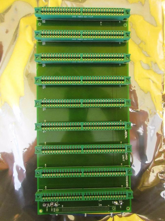 Used JEOL MP002495 CARD UNIT Backplane Board PCB JEM-2010F Used Working