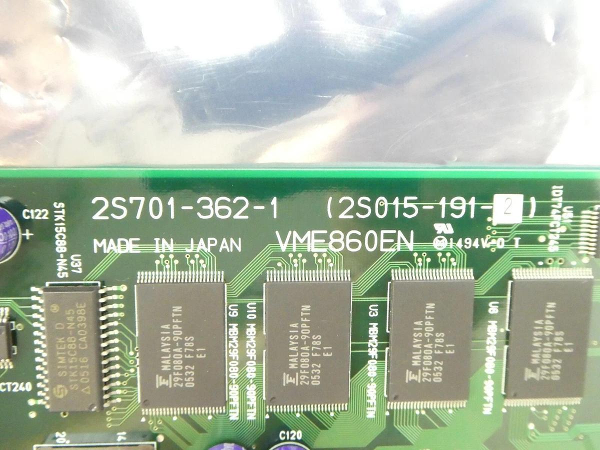 Used Nikon 2S701-362-1 Processor VME PCB Card VME860EN 2S015-191-1 NRM-3100 Working
