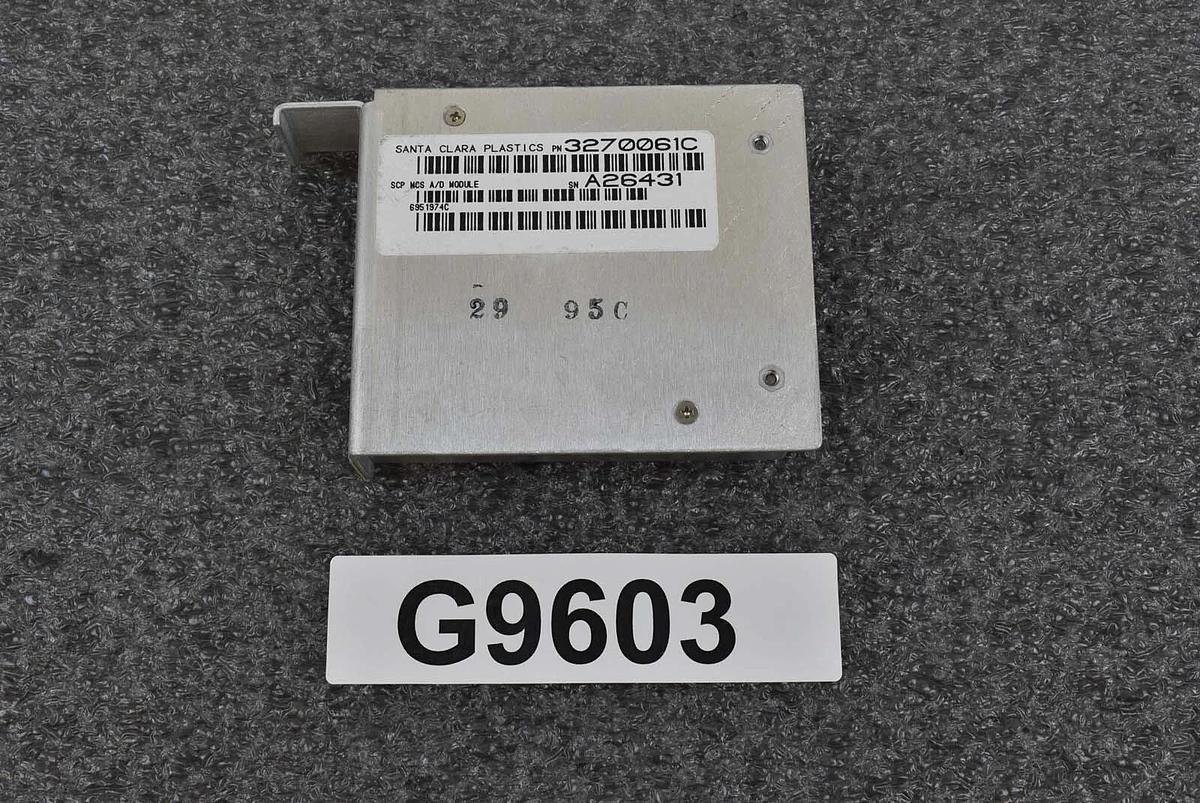 Used SCP Global Technologies 3270061C Controller MCS A-D Module