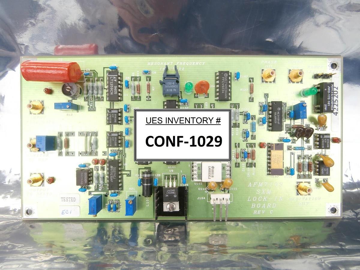 Used SXM AFM7109 Resonant Frequency Lock-In Board PCB Used Working