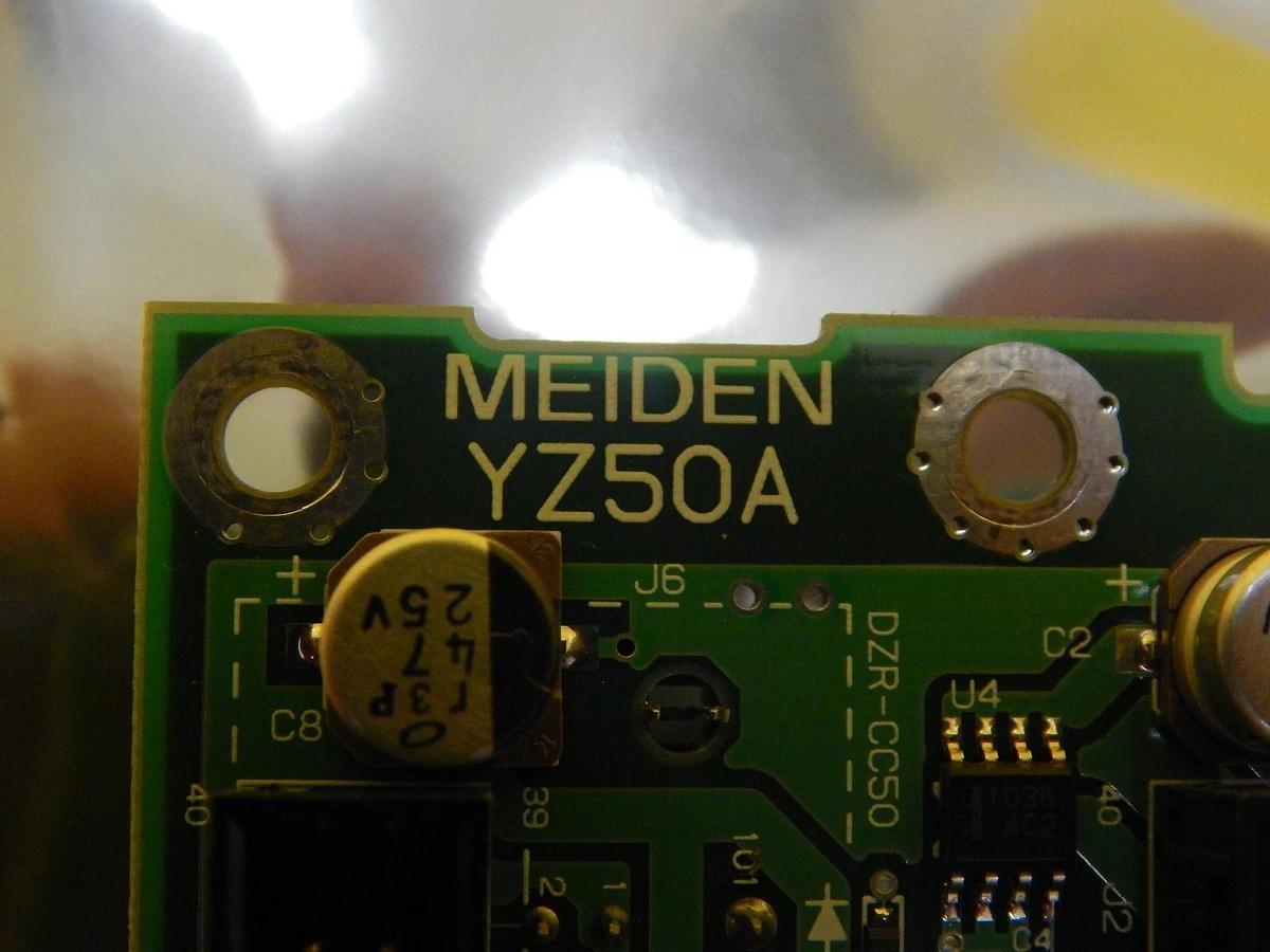 Used Meiden YZ50A Backplane Board PCB SU18A30141 MU24A31161 SU22A31969 Used Working
