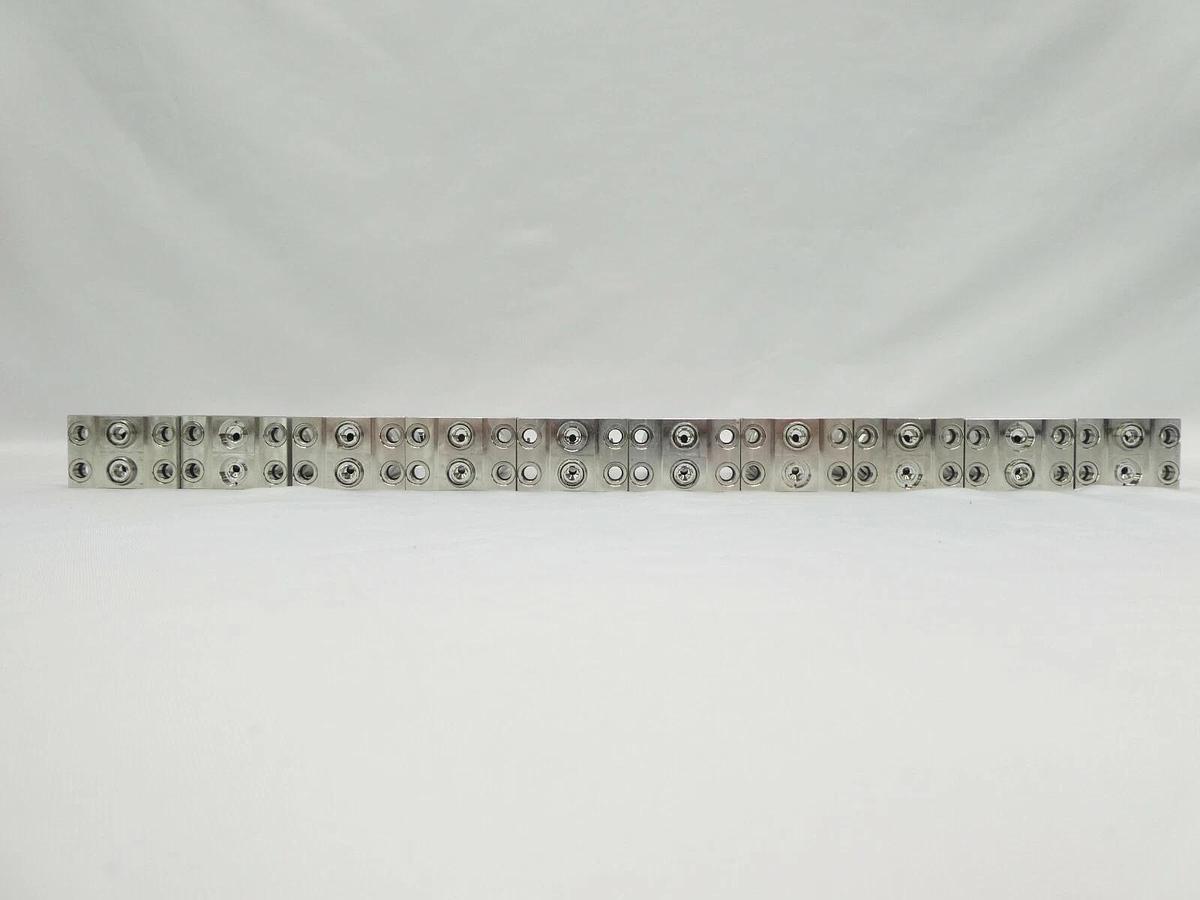 Used Fujikin 070924 Pneumatic Diaphragm Valve 0.39 ~ 0.59MPa N.C. Lot of 10 Working