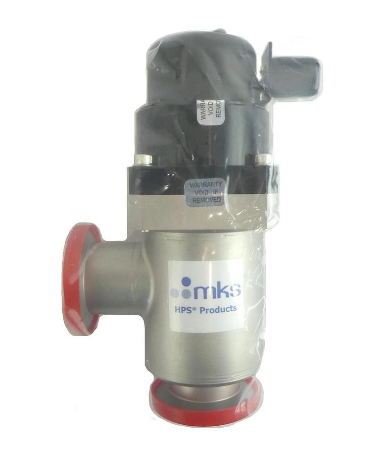 MKS Instruments 100011252 Pneumatic Right Angle Valve Reseller Lot of 2 HPS New