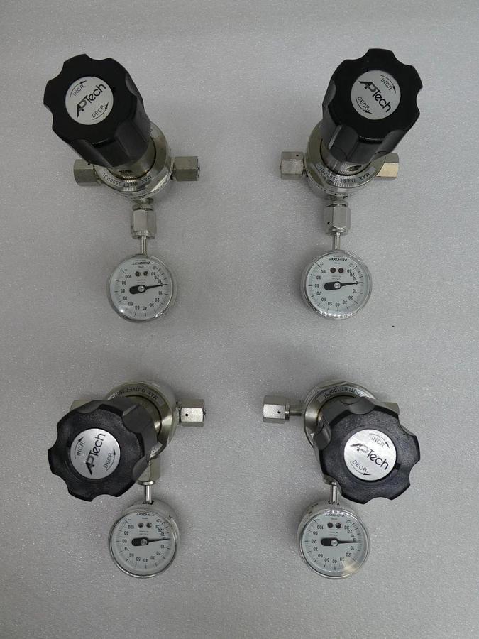 Used APTech AP1010SM 3PW FV4 FV4 0 Single Stage Regulator Valve Reseller Lot of 4