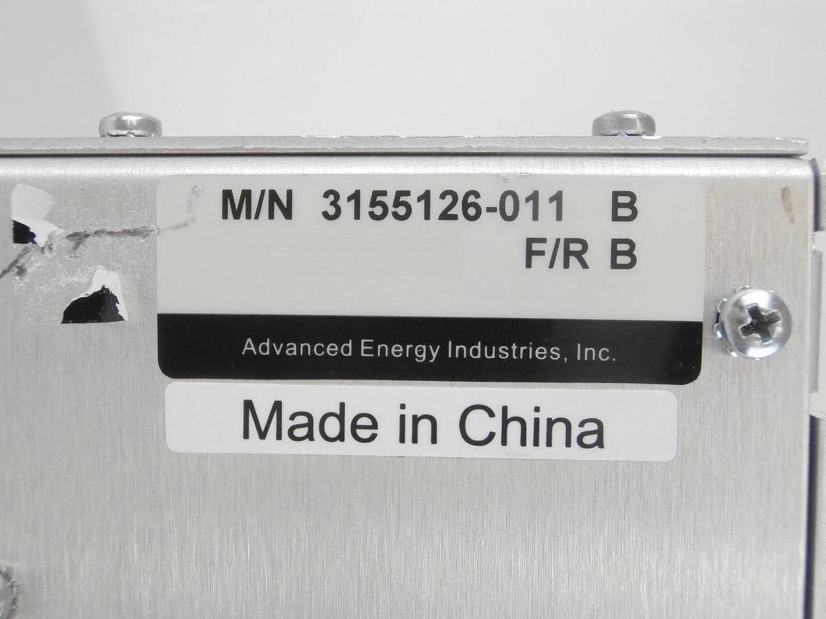 Used RF Navigator AE Advanced Energy 3155123-011 RF Match Network Working Surplus