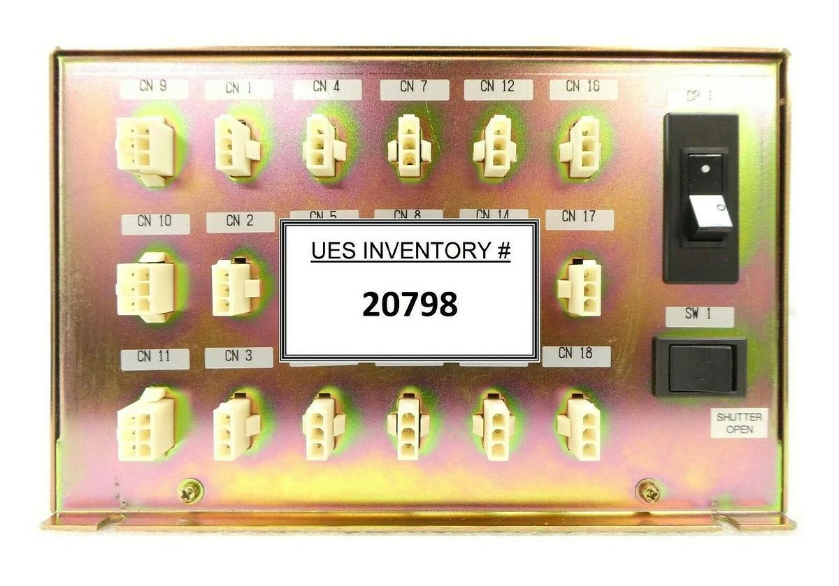 Used DNS Dainippon Screen Wafer Shutter Relay Assembly Aquaspin SU-3000 Working Spare
