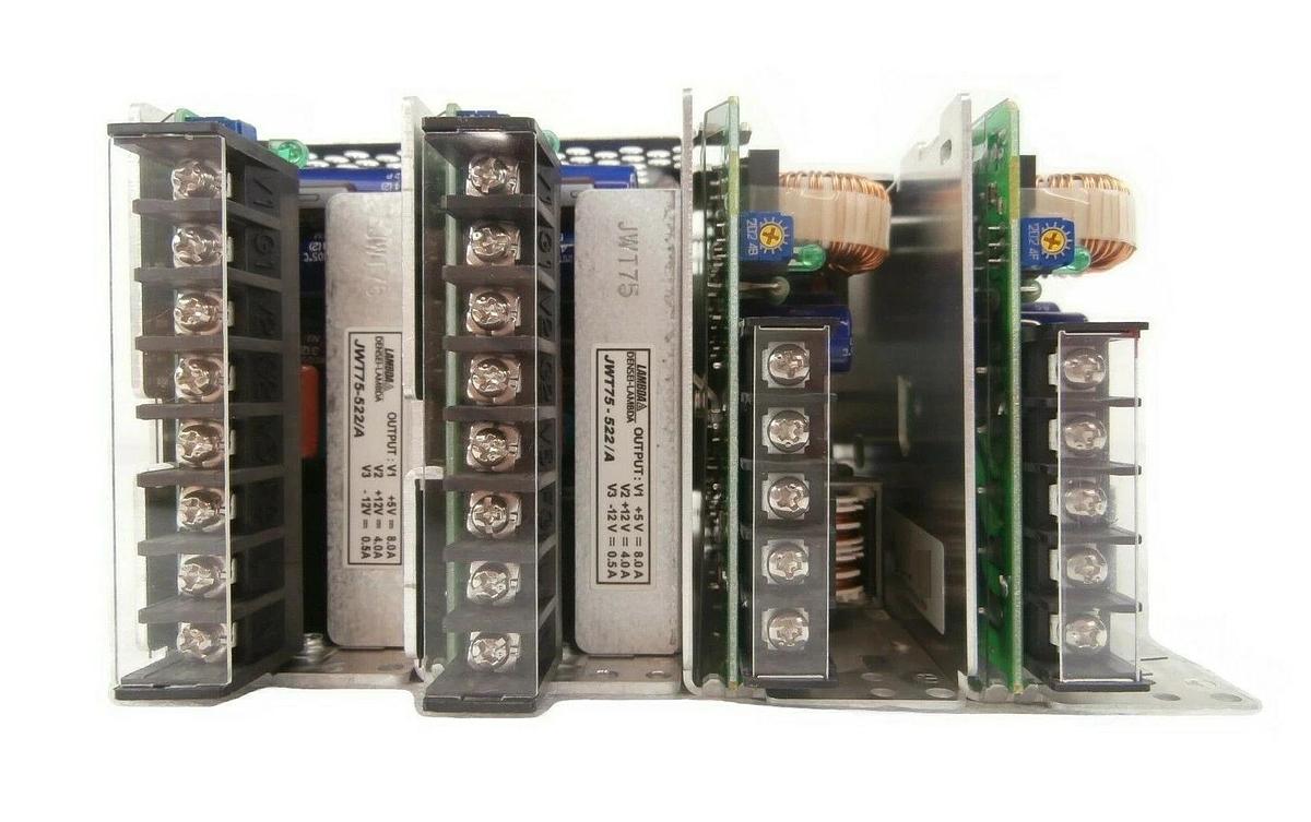 Used Densei-Lambda Power Supply Set of 4 JWS75-24 JWT75-522/A Hitachi M-511E Working