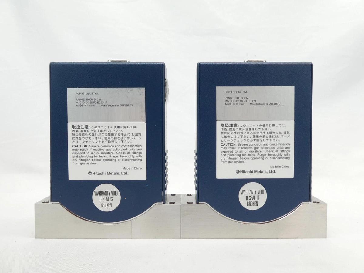 Used Aera PI-98 Series Mass Flow Controller MFC Reseller Lot of 8 Working Surplus