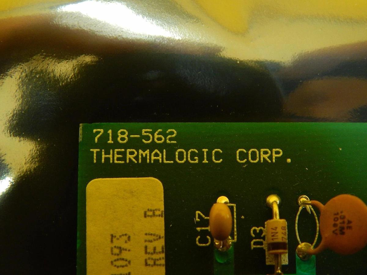Used Thermalogic 718-562 Fluid Temperature Station Board PCB SVG 121-188 Used