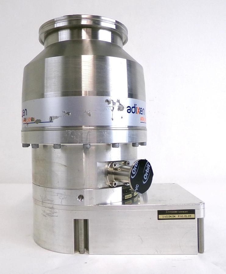 Used ATH 500M Alcatel Adixen V13121B1 Turbomolecular Pump Untested As-Is
