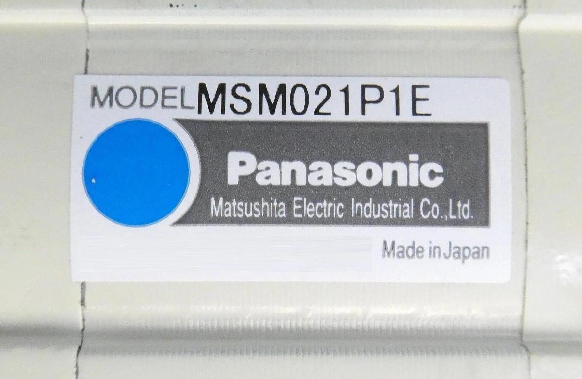 Used Panasonic MSM021P33 AC Servo Motor Gearhead VRKF-9C-200 lot of 2 Working