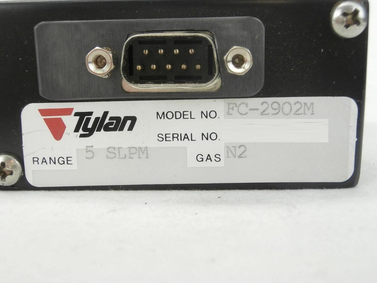 Used Tylan General FC-2902M Mass Flow Controller MFC 2900 Series 5 SLPM N2 Used