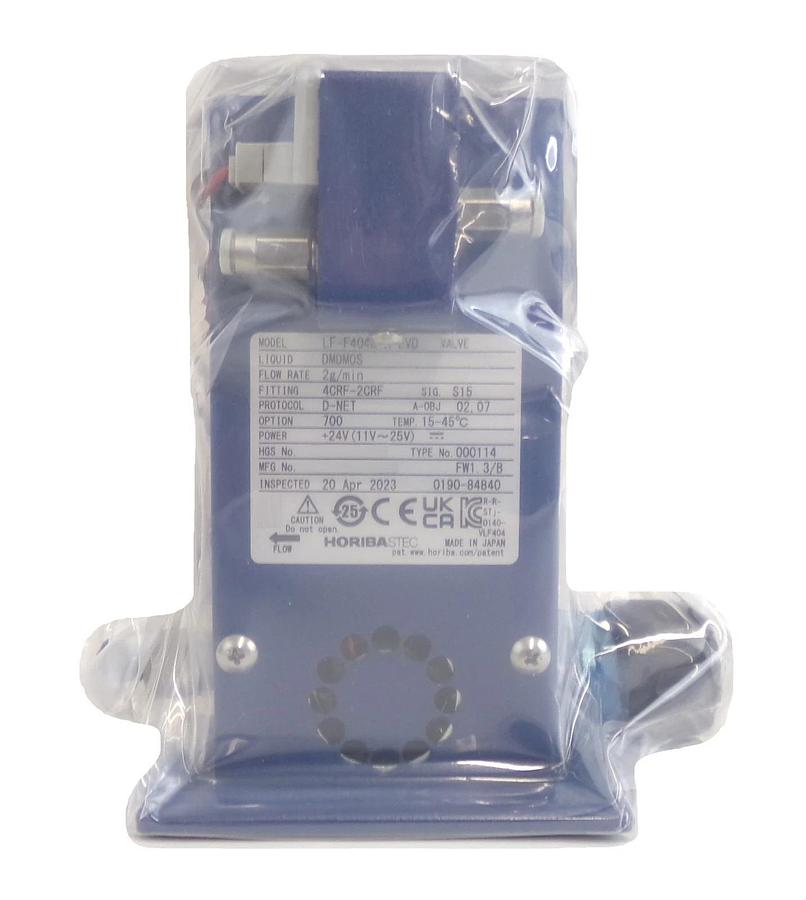 Horiba STEC LF-F404M-A-EVD Liquid Mass Flow Meter 0.2g/min DMDMOS AMAT New