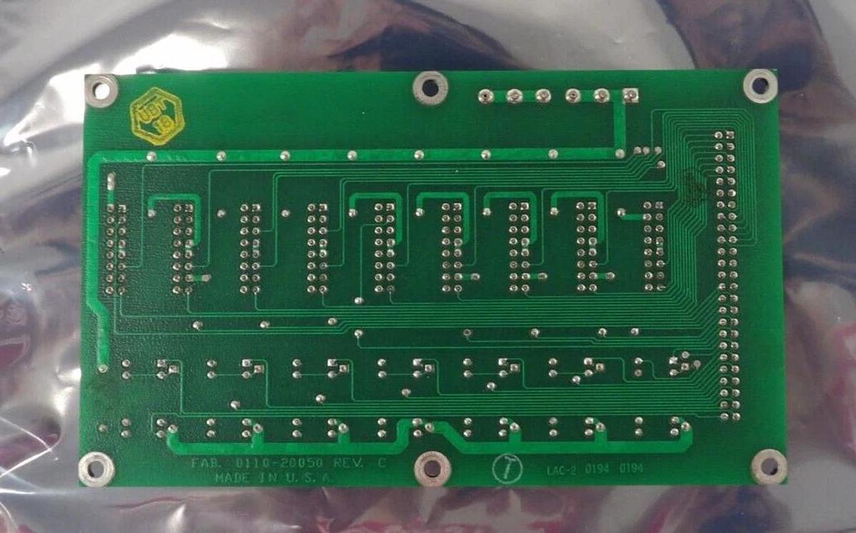 Used AMAT Applied Materials 0100-20050 Pump Distribution PCB Board Working Spare