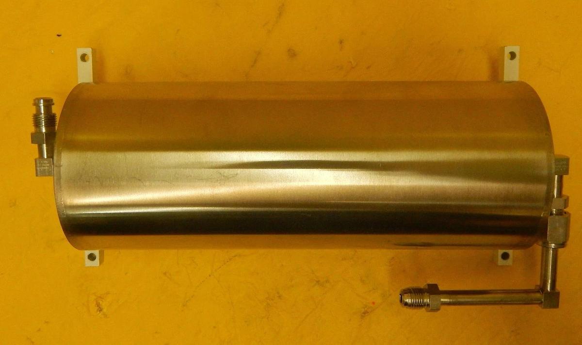 Used ASM Vacuum Cylinder Assembly Stainless Steel Epsilon 3000 Wafer Used Working