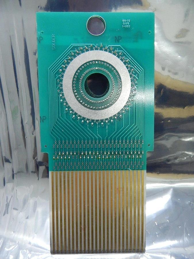 Used Alphatronics Gold Card 2 Probe Card PCB Standard B481 20.1 Ohms Meters 1&4 Used