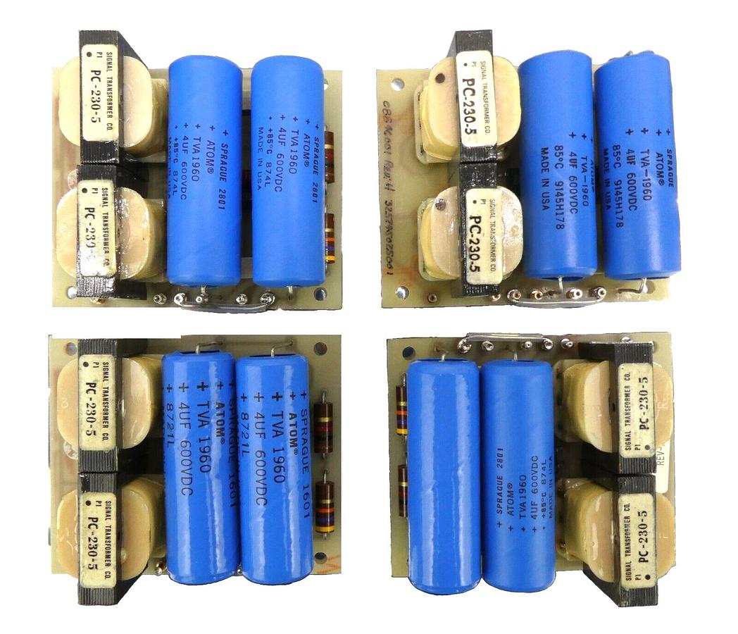 Used Varian 12008846 Faraday Electron Suppression PCB 12008847 Lot of 4 Working