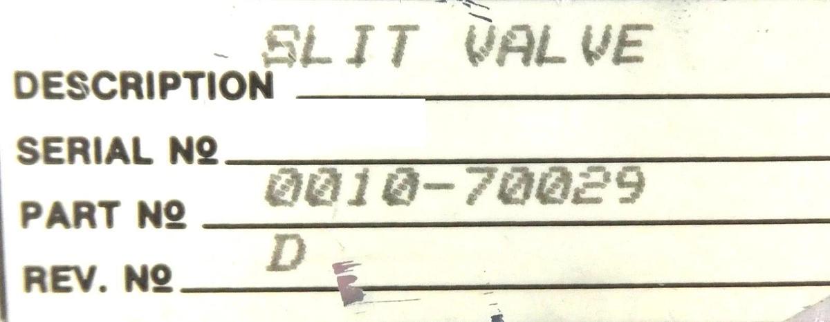 Used AMAT Applied Materials 0010-70029 CVD Chamber Slit Valve P5000 Dented Working