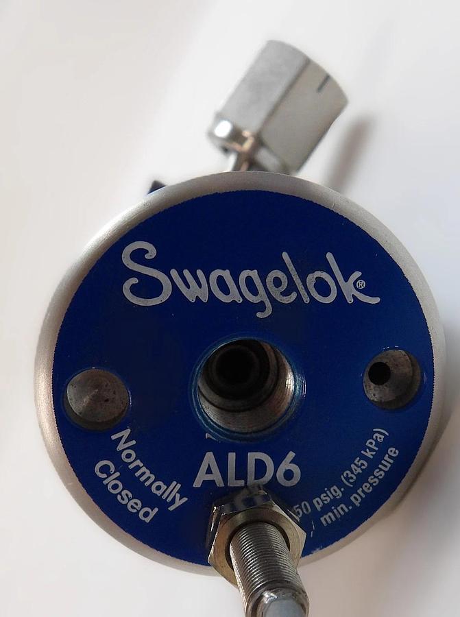 Used Swagelok 6LVV-ALD6HFR4-P-CS-NV Pneumatic Diaphragm Valve Reseller Lot of 3