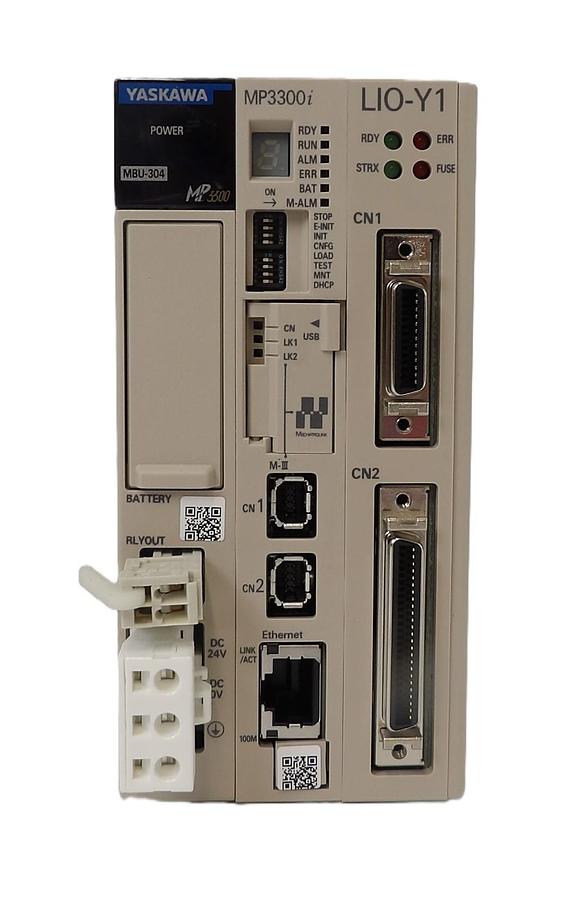 Used Yaskawa Electric PMC-U-MP330S1C000 Controller MP3300i MBU-304 LIO-Y1 Working