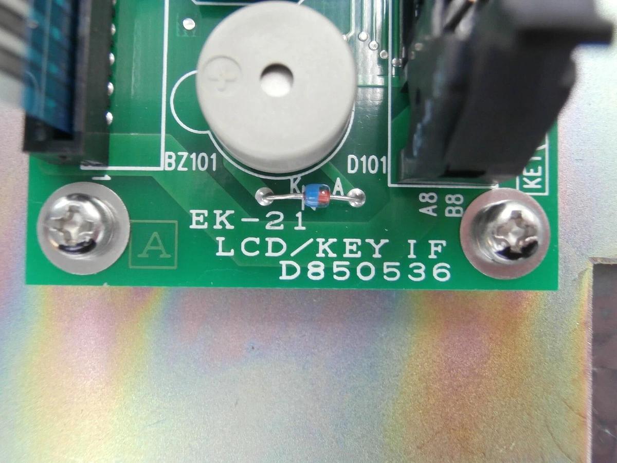 Used Hiranuma Sangyo D850536 Operator Interface Keypad LCD Panel PCB Assembly AS-200