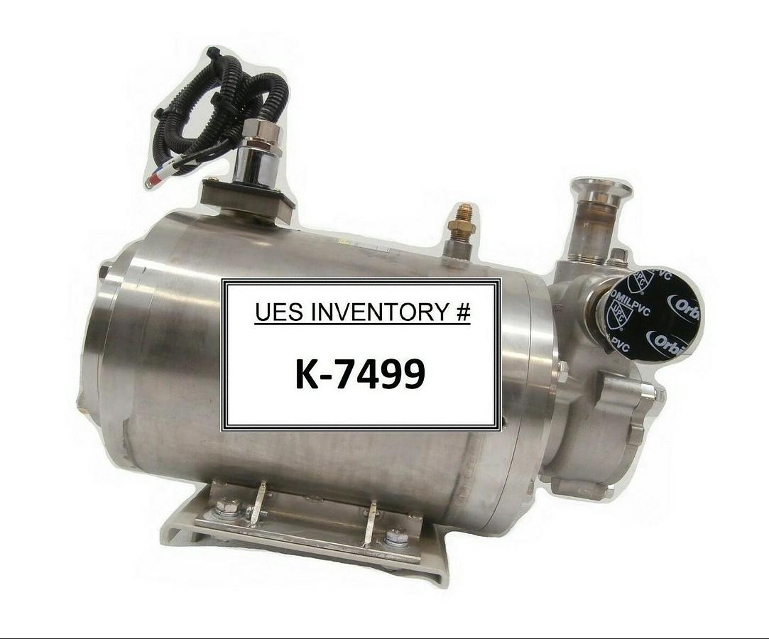 Used Nikuni 25NPX11J Centrifugal Pump UG1312T-A1AA 3-Phase Induction Motor Working