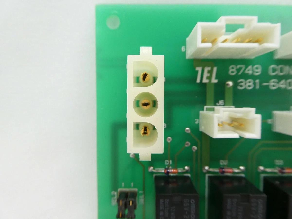 Used TEL Tokyo Electron 381-640926-3 8749 Connector Board PCB 308-640926-2 Working