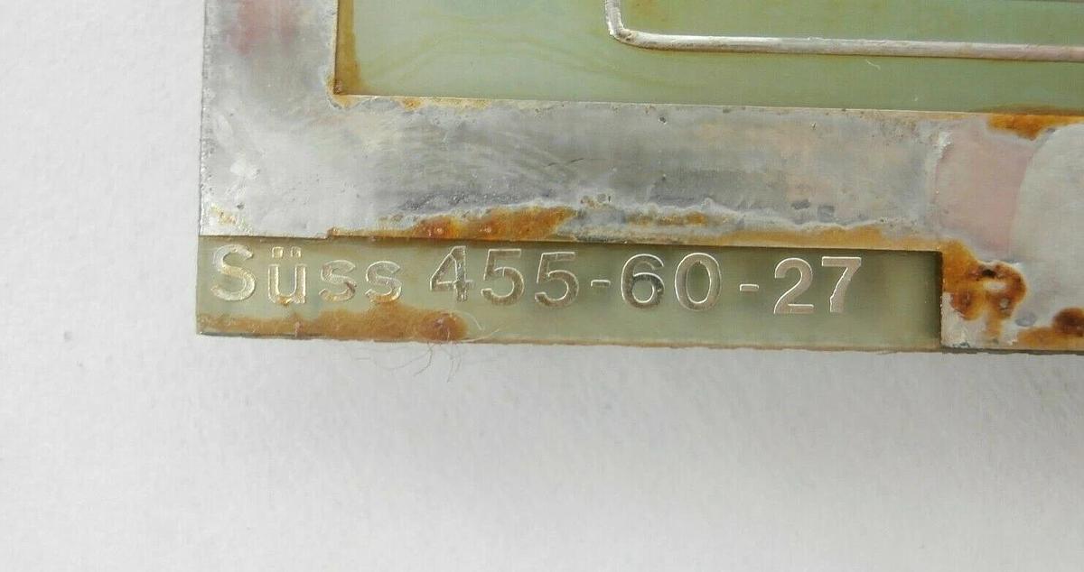 Used Karl Suss 455-60-27 PCB Card 559.27bA MJB 55 Wafer Mask Aligner Working Surplus