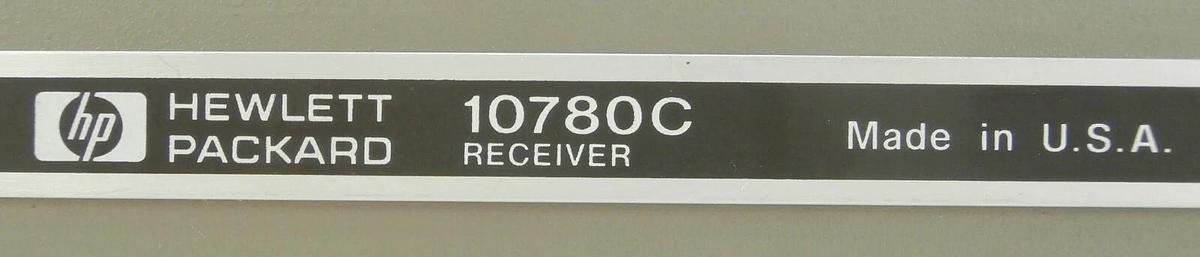 Used HP Hewlett-Packard 10780C Receiver ESI Electro Scientific Industries 66323 Spare