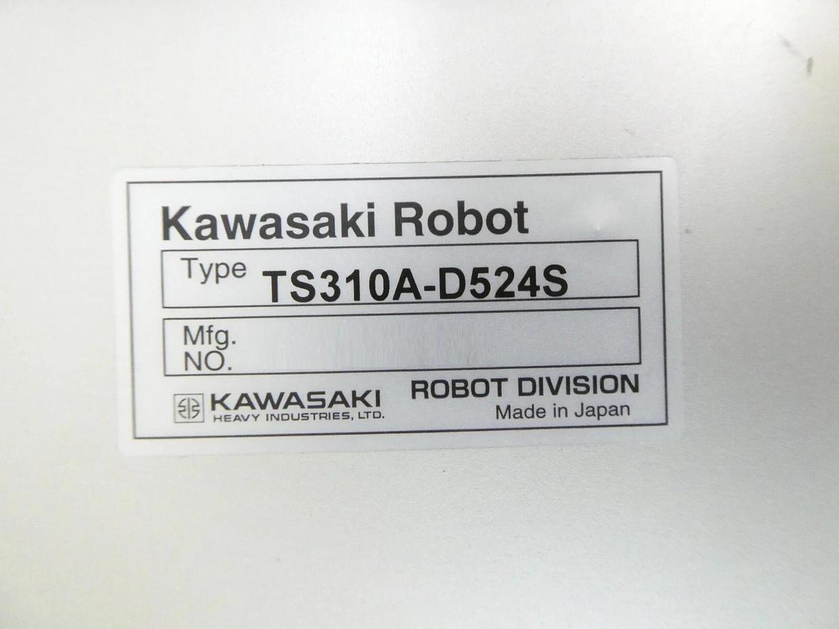Used Kawasaki TS310A-D524S Wafer Handling Robot Set Controller 50607-1223 Working
