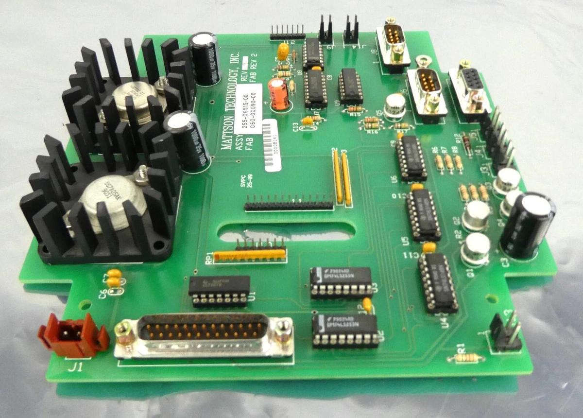 Used Mattson Technology 255-06515-00 Operator Interface PCB 060-00090-00 Working