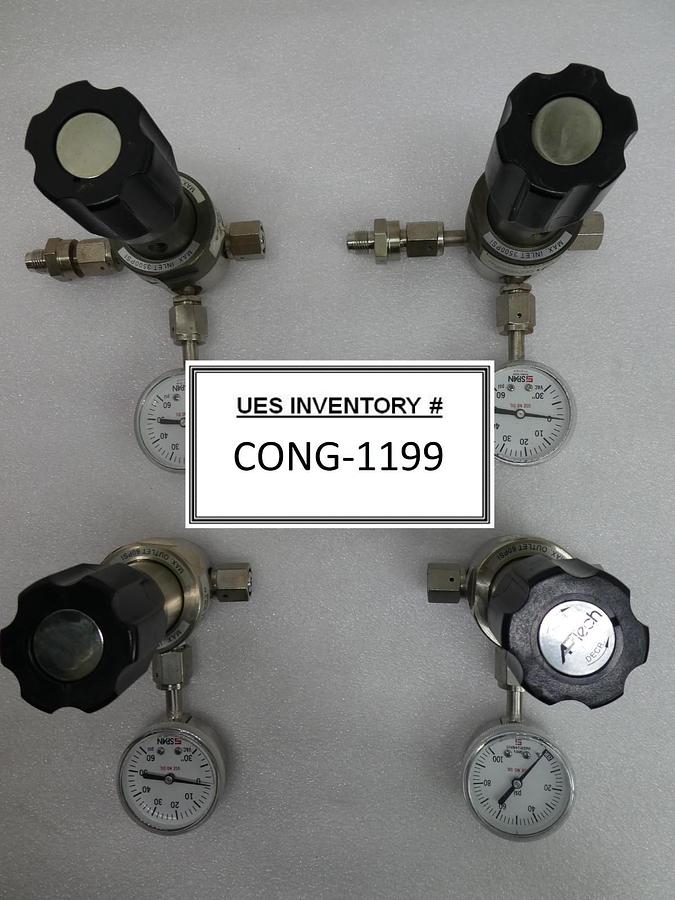 Used APTech AP1006S 3PW FV4 FV4 0 Single Stage Regulator Valve Reseller Lot of 4