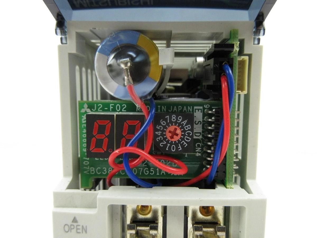 Used Mitsubishi MR-J2S-10B-S087 AC Servo Driver PLC MELSERVO Used Working
