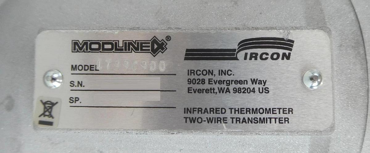 Used Ircon 4799C900 Infrared Thermometer Two Wire Transmitter Working