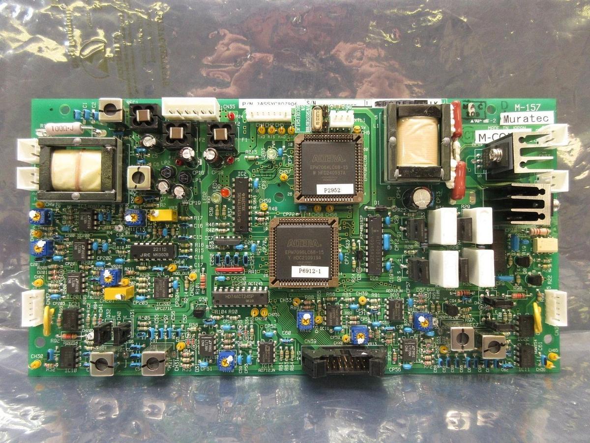Used Muratec 3ASSYC807906 Processor Board PCB M-COM2B M-157 Used Working