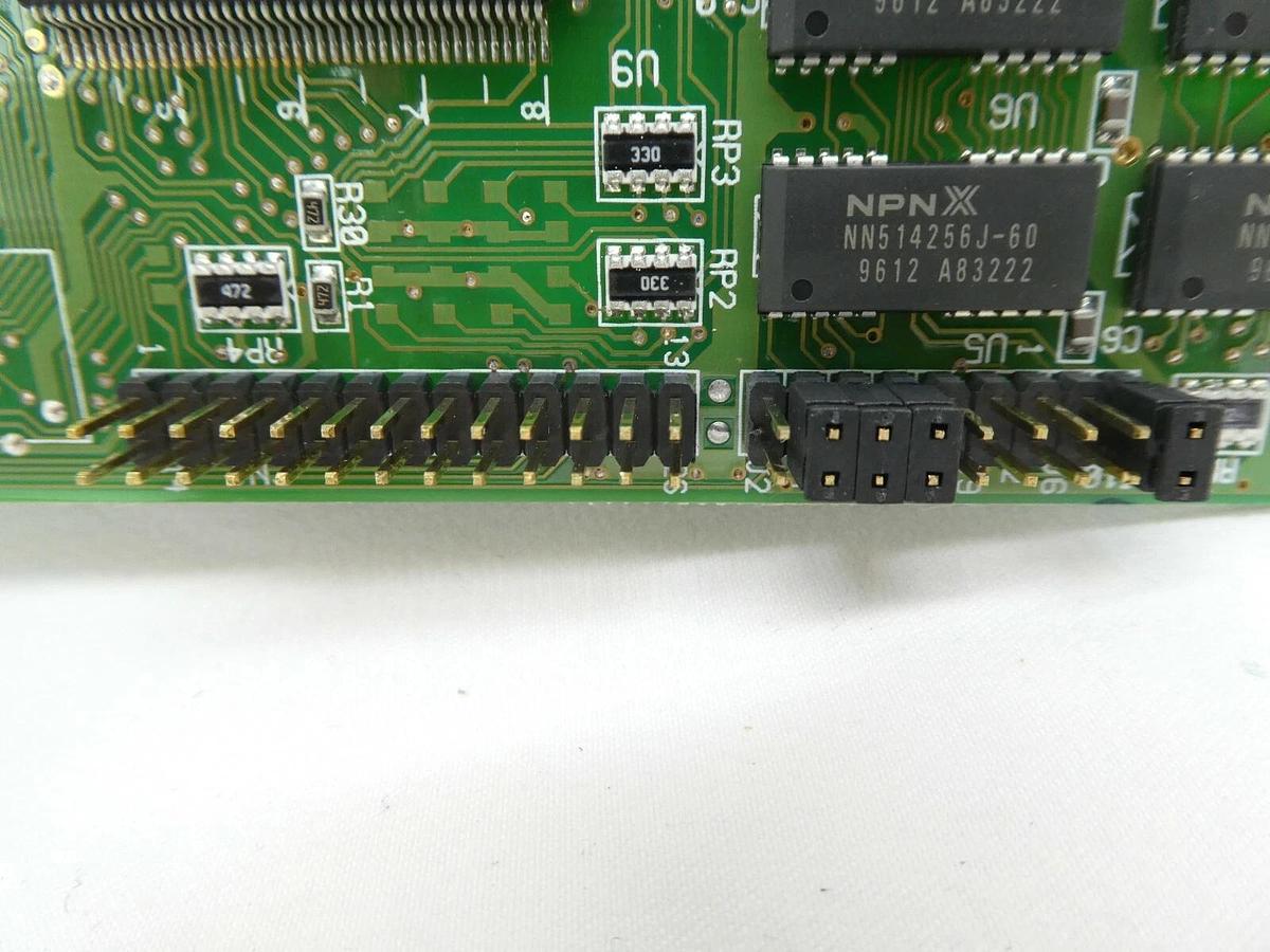 Used Trident JA-8232E/V3 Video Card PCB TV32 Novellus Concept Two Working Spare
